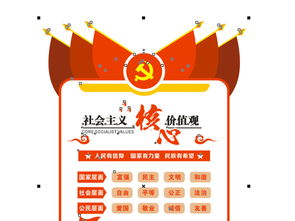 社會(huì)主義核心價(jià)值觀走廊文化黨建文化墻設(shè)計(jì)與文化活動(dòng)策劃指南